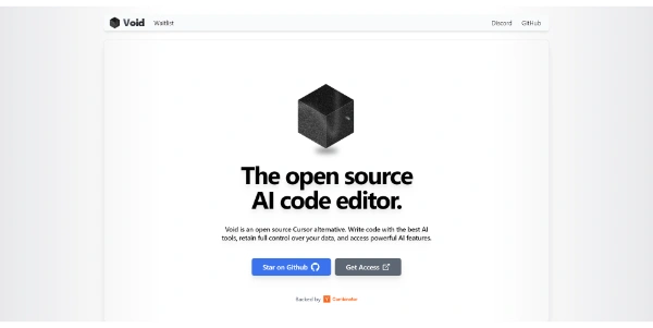 Void AI Code Editor Open Source