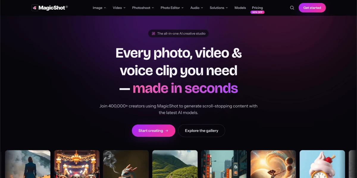 MagicShot AI Photo Generator
