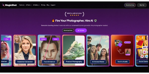MagicShot AI Photo Generator