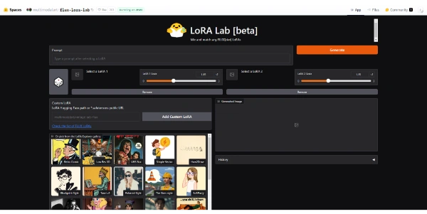 FLUX LoRa Lab AI