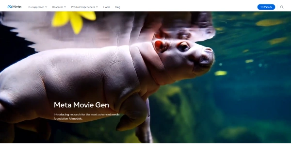 Meta Movie Gen AI Video Model