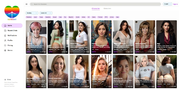 NSFWChatAI Character