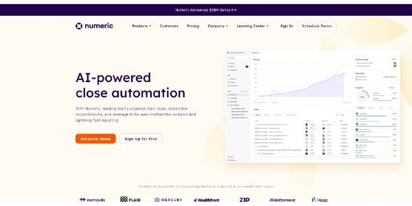 Numeric AI Automation accounting