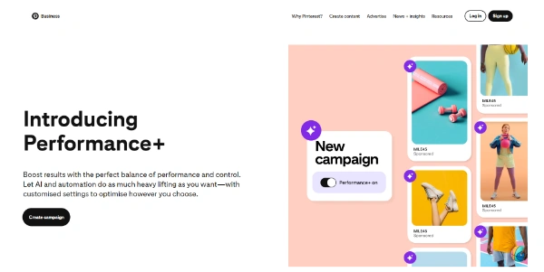 Pinterest Performance+ Marketing AI