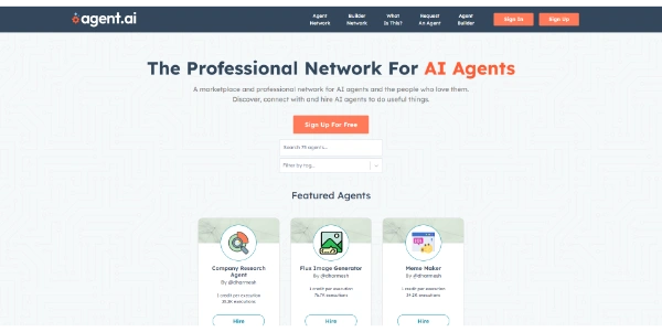Agent AI Marketplace