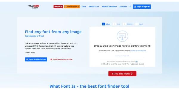What font is AI font_finder