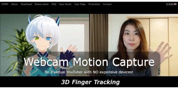 Webcam Motion Capture AI