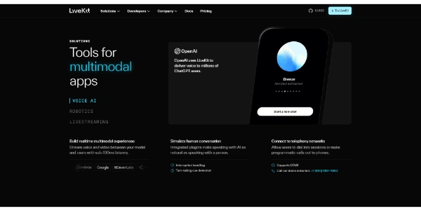 LiveKit AI Build Apps