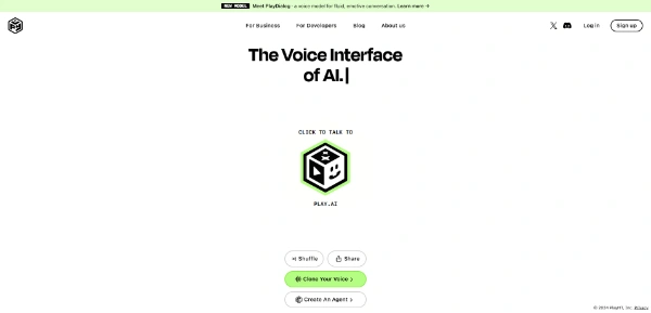 Plai.ai Voice Interface & Agent