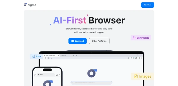 AI Sigma Browser