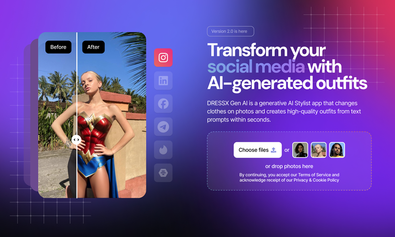 DRESSX fashion AI Outfits & wardrobe