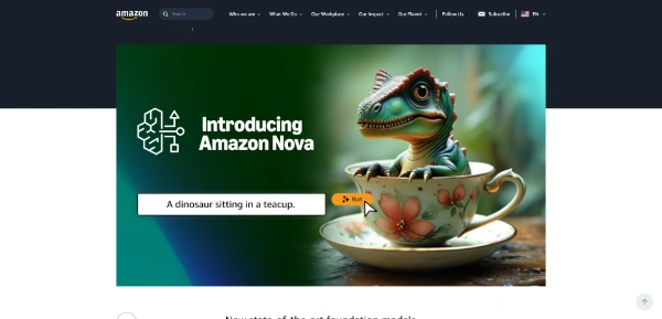 Amazon Nova AI