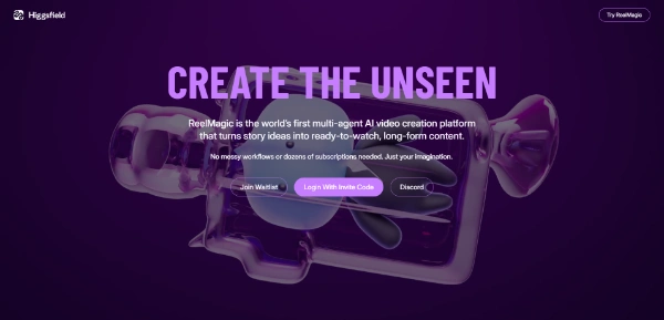 ReelMagic Higgsfield AI Video