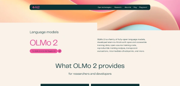 Olmo 2 by AI2