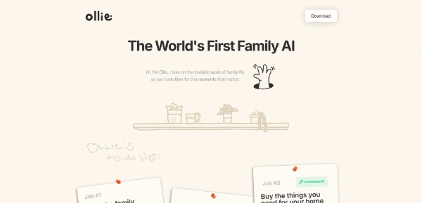 Ollie AI Family Tasks