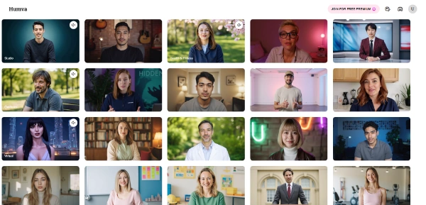 Humva AI Avatar & Virtual Presenter