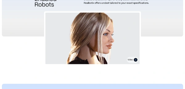 Realbotix AI humanoid robot