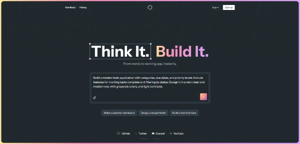 SrcBook AI No code Build Apps