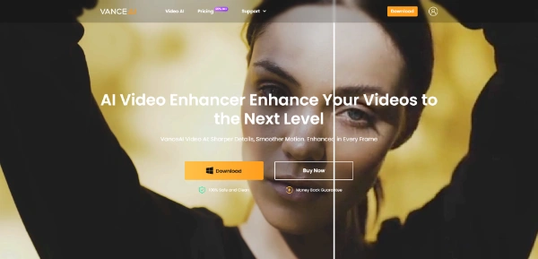 Vance.ai AI-powered video enhancement suite