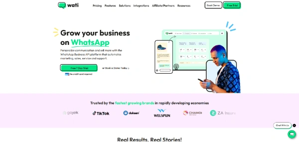 Wati IO : WhatsApp business management platform