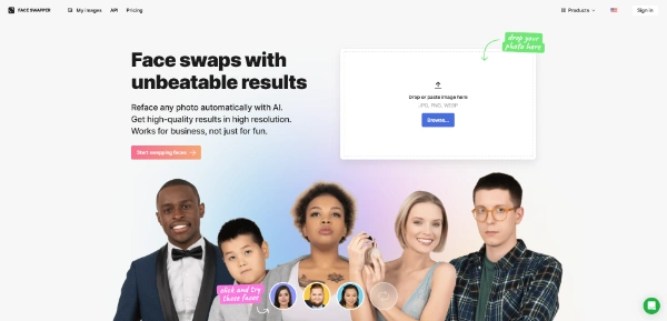 Face Swapper AI by Icon8