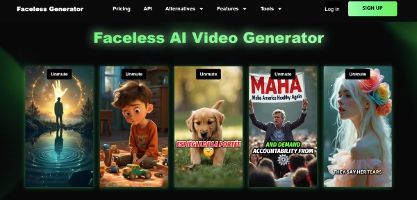 Instant Upload AI video generator