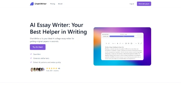 SharkWriter.ai Essay Writer