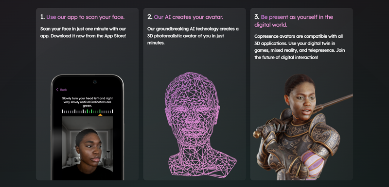 Copresence AI 3D Avatar