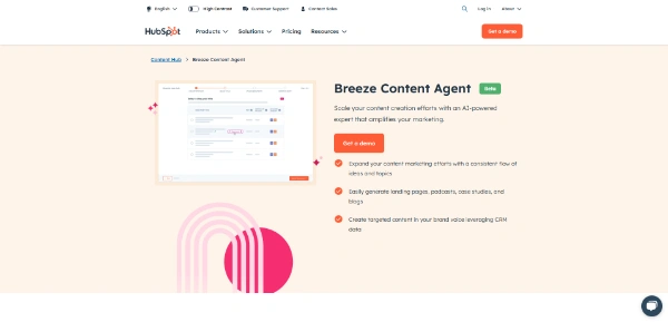 Breeze Content Agent AI