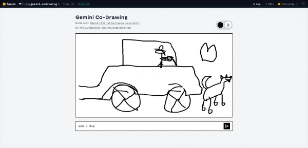Gemini Co-Drawing AI