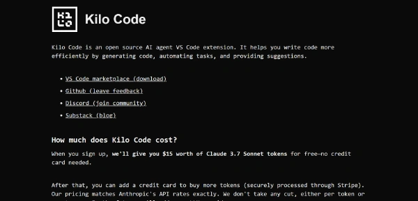 Kilo Code AI VS Code assistant