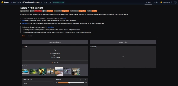 Stable Virtual Camera AI
