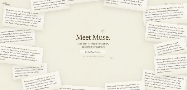 Muse Sudowrite AI Writing