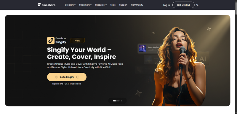 FineShare Singify AI Cover & Music Generator