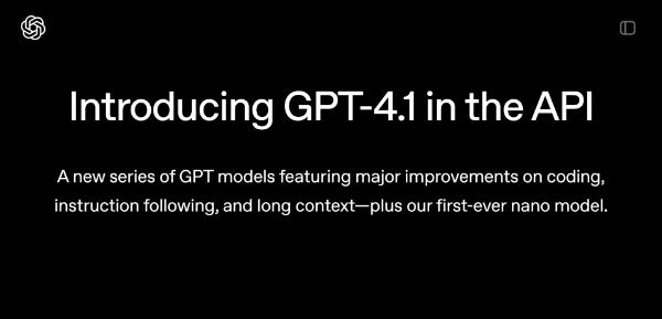 GPT 4.1 API Dev