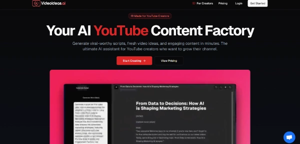 videoideas ai video generator