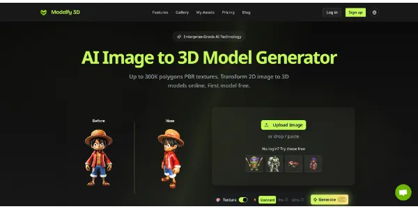Modelfy 3D AI Art