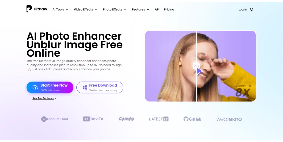 HitPaw AI Photo Enhancer