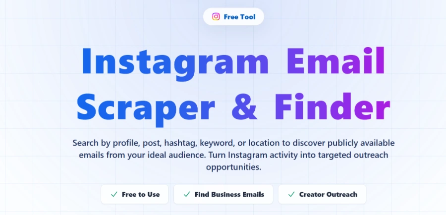 Instagram Email Scraper