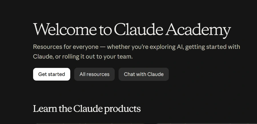 Claude Academy