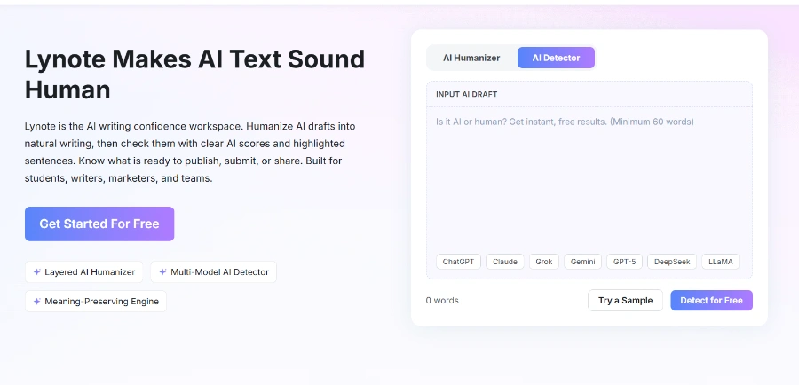 Lynote AI Humanizer