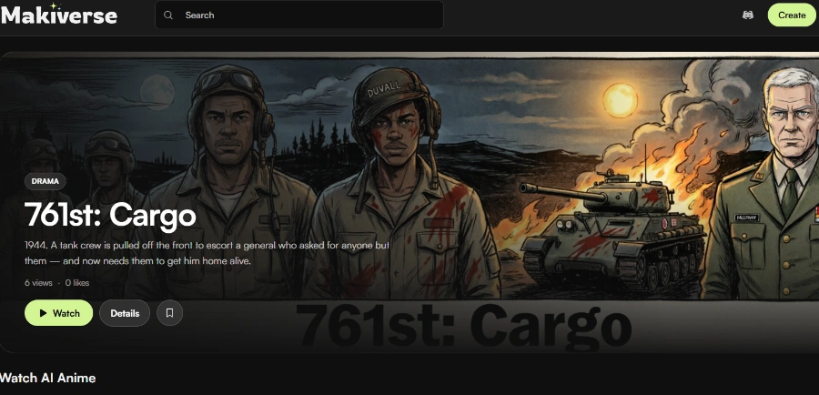 Makiverse AI Mange and Comics Generator