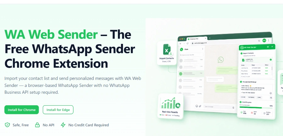 WhatsApp Web Sender