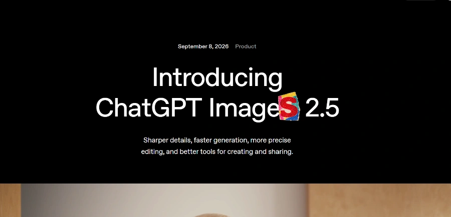 ChatGPT Image 2.5 by OpenAI