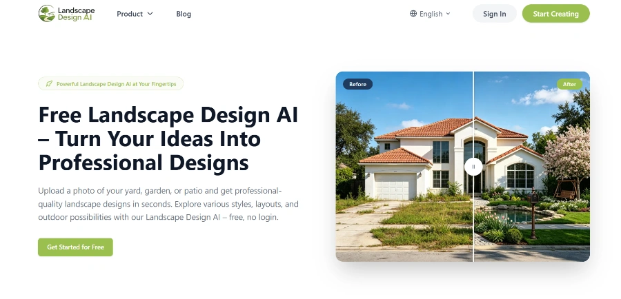 Landscape Design AI Architecture