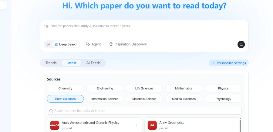 Wispaper AI research assistant