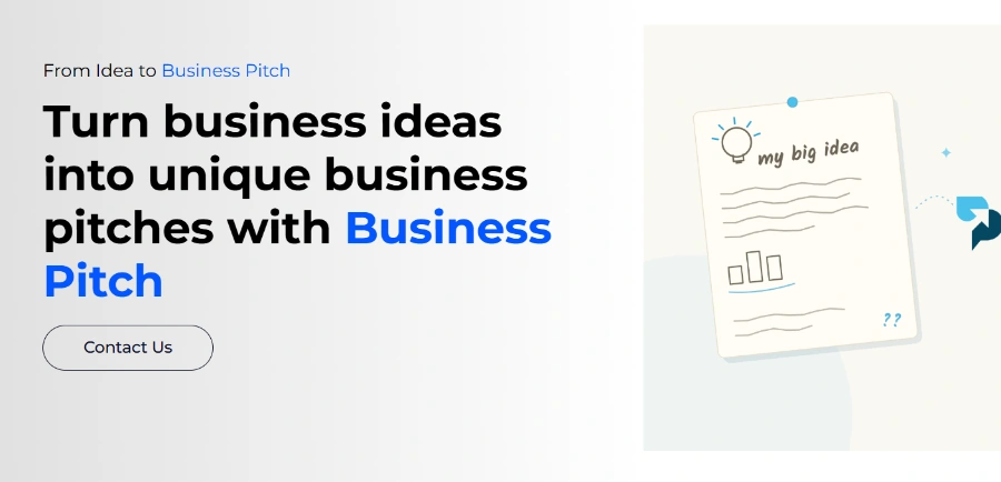 Business Pitch AI Business Ideas Generator
