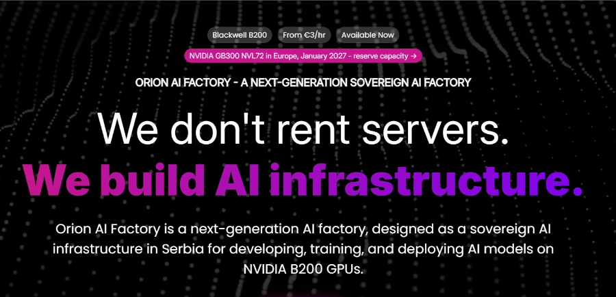 Orion AI Factory