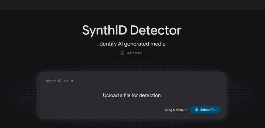 SynthID Detector by Google AI