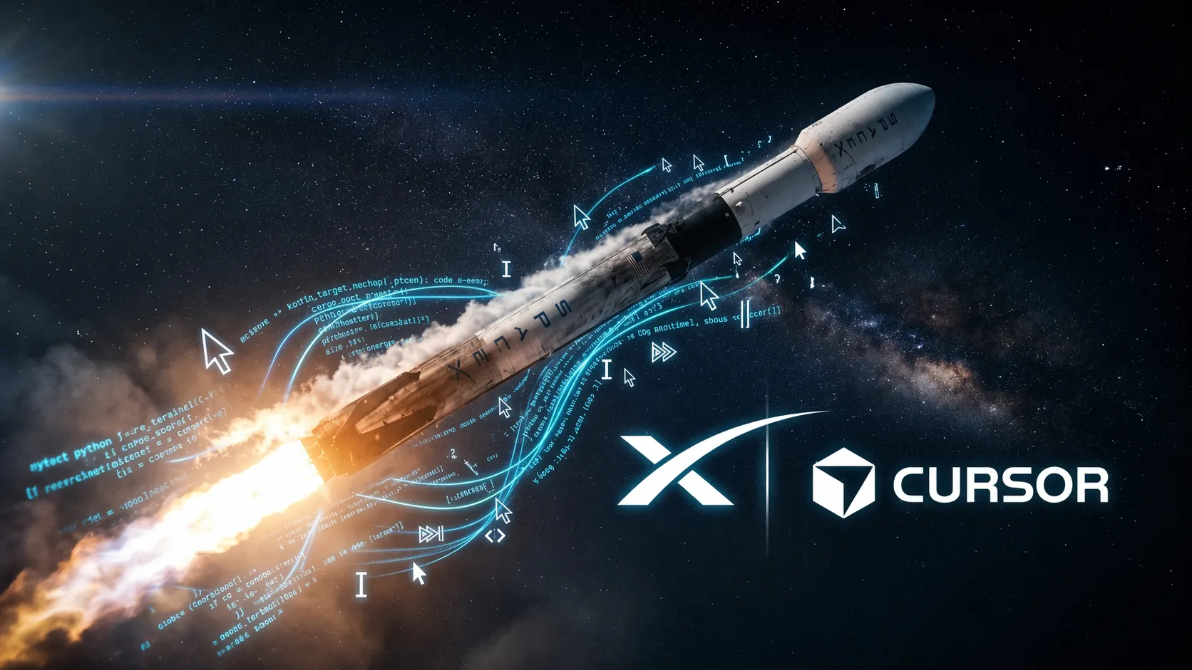 AI Age: SpaceX Eyes Massive Deal Structure With Coding Startup Cursor